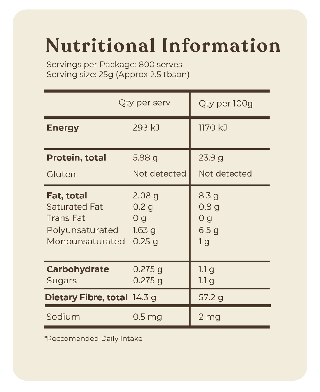 Coarse Hemp Flour - 20Kg